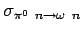 $\displaystyle \sigma_{\pi^0 n \rightarrow \omega n}$